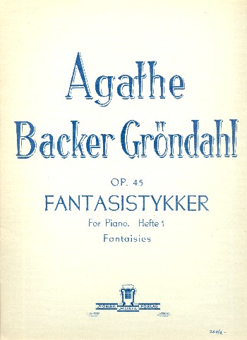 Fantasistykker op.45  for piano  