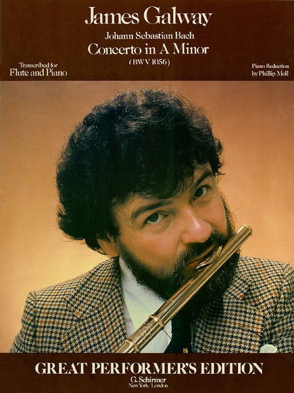 Concerto BWV1056 for harpsichord,&nbsp;&nbsp;strings and bc for flute and piano (a minor)&nbsp;&nbsp;