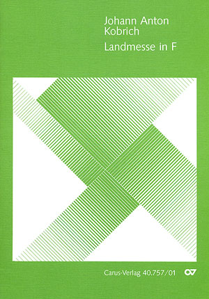 Landmesse F-Dur  für Bass, Alt oder Violine ad lib. und Orgel  Partitur
