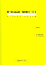 Liederalbum Band 1 11 Lieder für  höhere Stimme und Klavier  