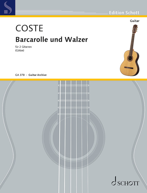 Barcarolle und Walzer aus op.51  für 2 Gitarren  