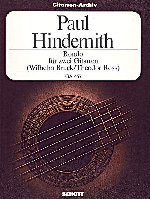 Rondo  für 2 Gitarren  BRUCK, WILHELM, ED.