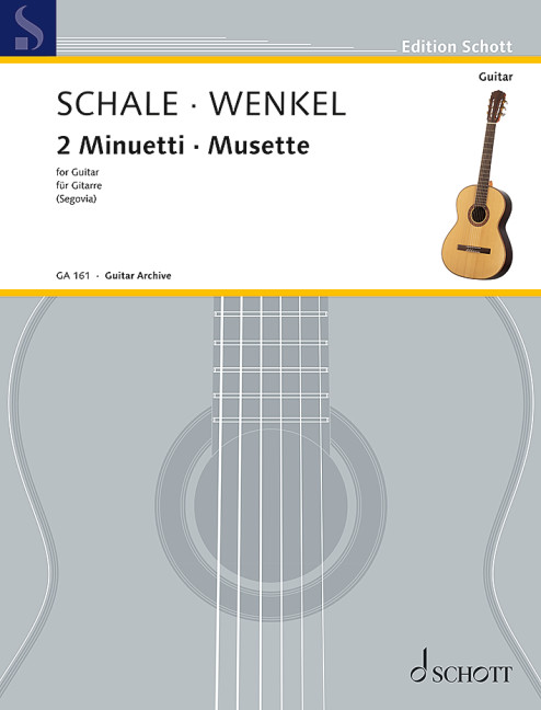 2 Minuetti et Musette  für Gitarre  Segovia, Andres, ed.