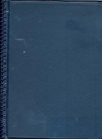 Marschmappe hoch 20 Taschen schwarz