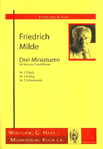 3 Miniaturen für Horn und Klavier    
