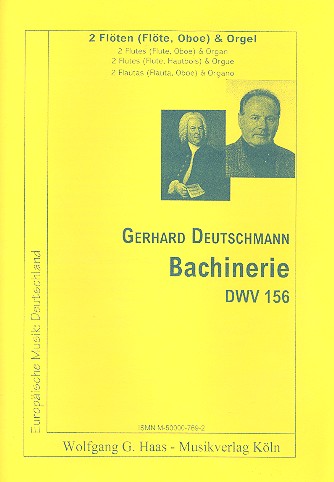 Bachinerie DWV156 für 2 Flöten  Flöte und Oboe) und Orgel  