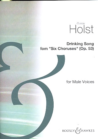 Sechs Chöre op. 53 WR 2095&nbsp;&nbsp;für Männerchor (TTBB) und Streicher oder Klavier&nbsp;&nbsp;Klavierauszug