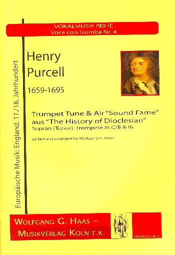 Trumpet Tune and Air Sound Fame&nbsp;&nbsp;für Sopran, (Natur-)trompete B/C und Bc&nbsp;&nbsp;Stimmen