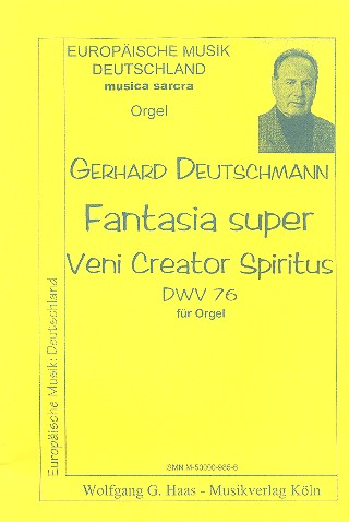 Fantasia super veni creator spiritus DWV76  für Orgel  