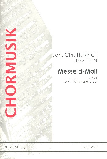 Messe  für gem Chor und Orgel  Partitur (la)