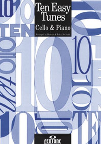 10 easy Tunes  for cello and piano  