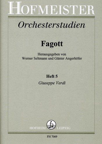 Orchesterstudien Fagott Band 5&nbsp;&nbsp;für Fagott&nbsp;&nbsp;
