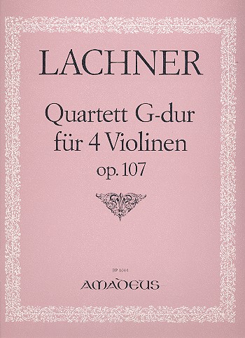 Quartett G-Dur op.107 