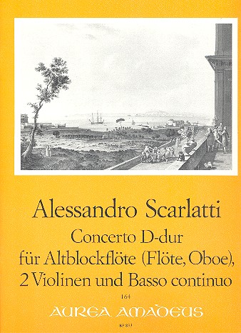 Concerto D-Dur Nr.7 für Altblockflöte  (Flöte / Oboe), 2 Violinen und Bc  Simmen