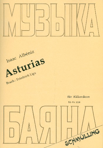 Asturias  für Akkordeon  
