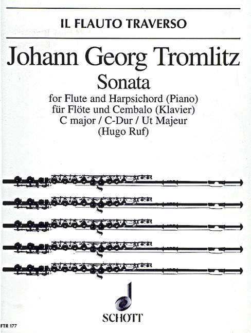 Sonata C-Dur  für Flöte und Cembalo (Klavier)  