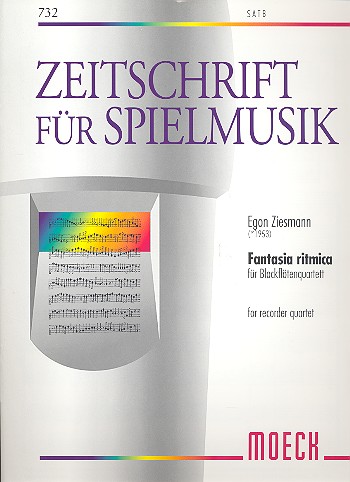 Fantasia Ritmica   für Blockflötenquartett  Partitur