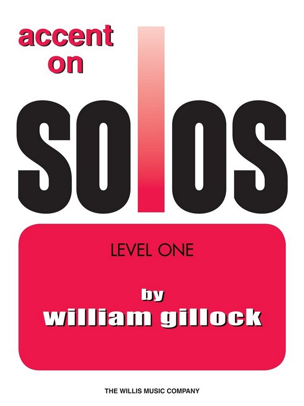Accent on Solos Level 1&nbsp;&nbsp;for piano&nbsp;&nbsp;
