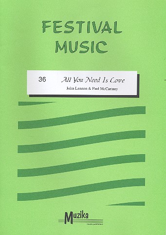 All you need is Love:  for wind ensemble and percussion  score and parts