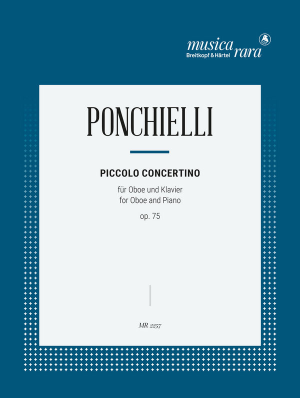 Piccolo concertino op.75  für Oboe und Klavier  Caldini, Sandro, ed