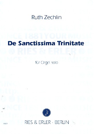 DE SANCTISSIMA TRINITATE FUER ORGEL    