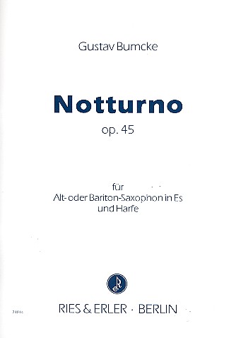 Notturno op.45&nbsp;&nbsp;für Saxophon in Es (A/B) und Harfe&nbsp;&nbsp;
