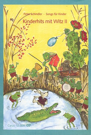 Kinderhits mit Witz Band 2 &nbsp;&nbsp;für 1-2stg. Kinderchor, Klavier (Keyb) und Rhythmusgruppe&nbsp;&nbsp;Partitur