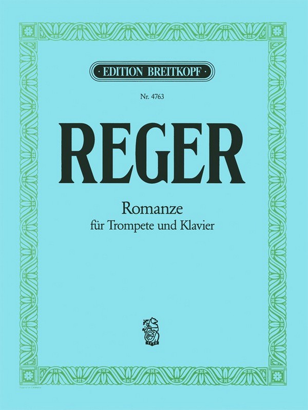 Romanze&nbsp;&nbsp;für Trompete und Klavier&nbsp;&nbsp;