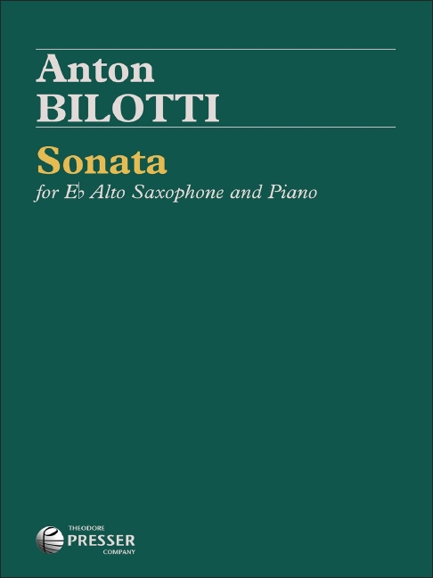SONATA FOR ALTO&nbsp;&nbsp;SAXOPHONE AND PIANO&nbsp;&nbsp;