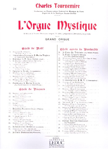 L'orgue mystique vol.36  pentecote  
