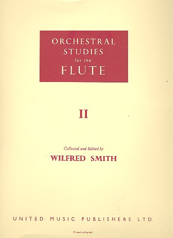 Orchestral Studies vol.2 for the flute: Overtures    