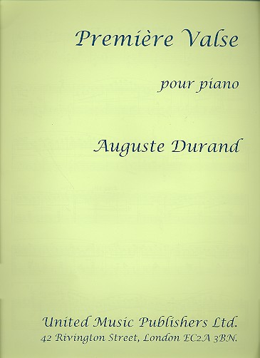 Premiere valse op.83  pour piano  