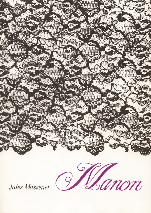 Manon    Klavierauszug (dt)