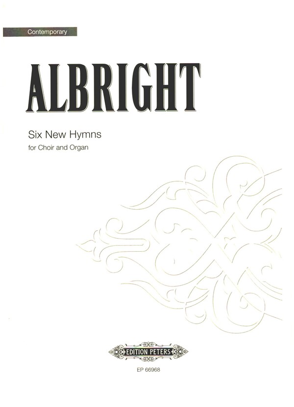 Six new hymns&nbsp;&nbsp;for unison chorus and organ&nbsp;&nbsp;Score (en)