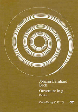 Ouverture g-Moll Orchestersuite&nbsp;&nbsp;Nr.1 für Violine, Streicher und Bc&nbsp;&nbsp;Partitur