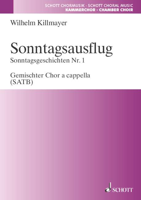 Sonntagsgeschichten&nbsp;&nbsp;für gemischten Chor (SATB)&nbsp;&nbsp;Chorpartitur