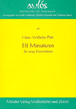 11 Miniaturen für junge Klarinettisten  für Klarinette solo  