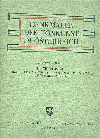 Choralis Constantinus Band 2  Graduale in mehrstimmiger Bearbeitung  (a cappella),  Partitur