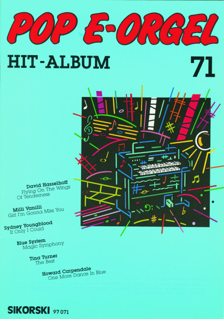 POP E-ORGEL HIT-ALBUM BAND 71&nbsp;&nbsp;&nbsp;&nbsp;