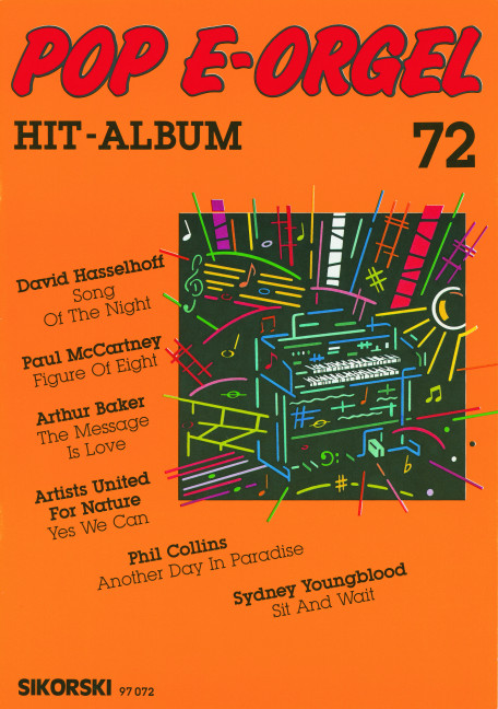 POP E-ORGEL HIT-ALBUM BAND 72&nbsp;&nbsp;&nbsp;&nbsp;