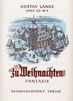 Zu Weihnachten op.172,5&nbsp;&nbsp;Fantasie für Klavier&nbsp;&nbsp;