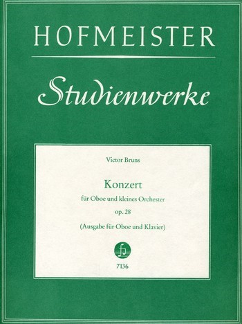 Konzert op.28&nbsp;&nbsp;für Oboe und Kammerorchester&nbsp;&nbsp;für Oboe und Klavier