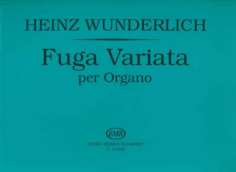 FUGA VARIATA FUER ORGEL&nbsp;&nbsp;&nbsp;&nbsp;