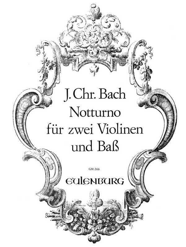 Notturno  für 2 Violinen und Bc  