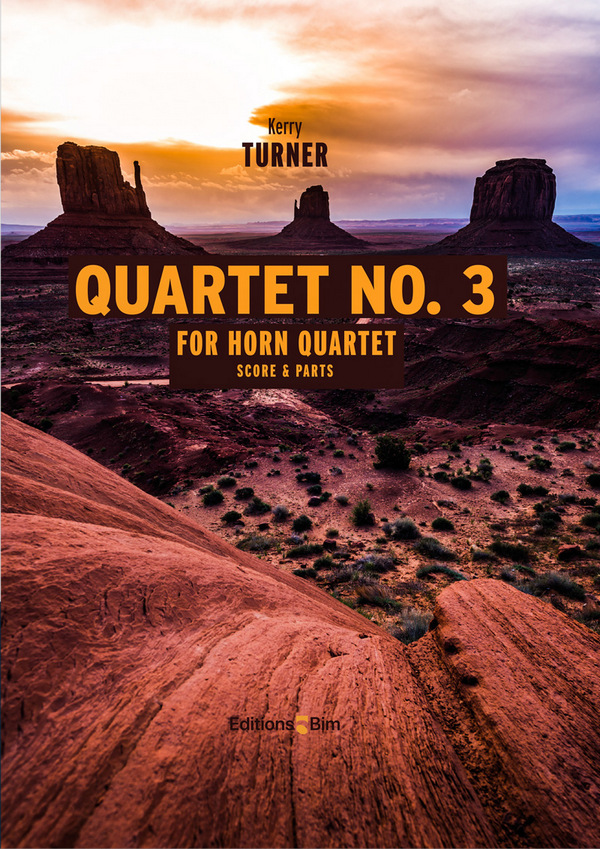 Quartet no.3 &nbsp;&nbsp;for 4 horns in F&nbsp;&nbsp;score and parts