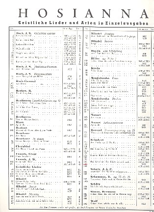 Der Friede sei mit euch  für mittlere Singstimme und Klavier  