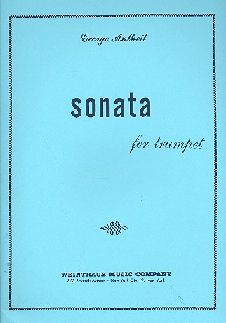 Sonata&nbsp;&nbsp;for trumpet&nbsp;&nbsp;