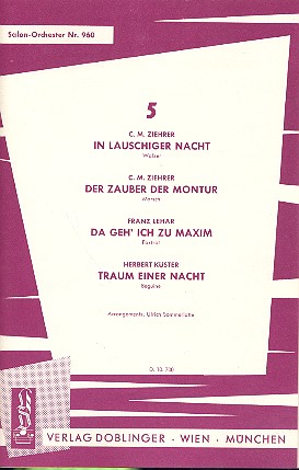 Ballserie Band 5: für&nbsp;&nbsp;Salonorchester&nbsp;&nbsp;