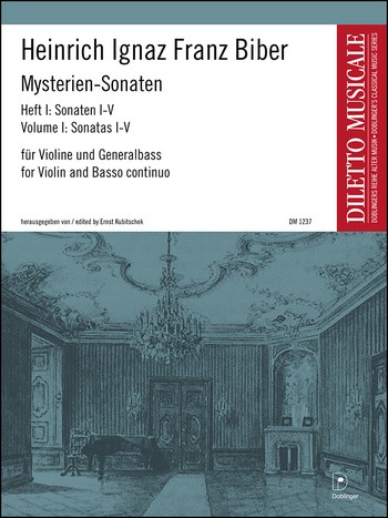 Mysterien-Sonaten Band 1 (Nr.1-5)  für Violine und Bc  