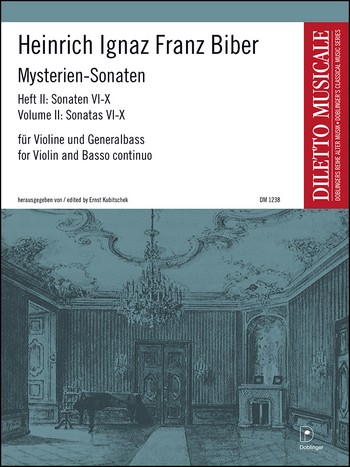 Mysterien-Sonaten Band 2 (Nr.6-10)  für Violine und Bc  